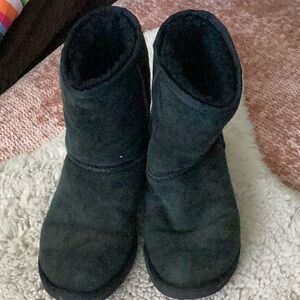 UGG Black Suede Classic Boots 5825